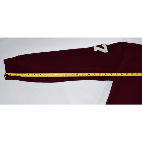 Polo Ralph Lauren “P” Patch Varsity Sweatshirt Sweater Navy Size: SP 0224!!! - Picture 10 of 12